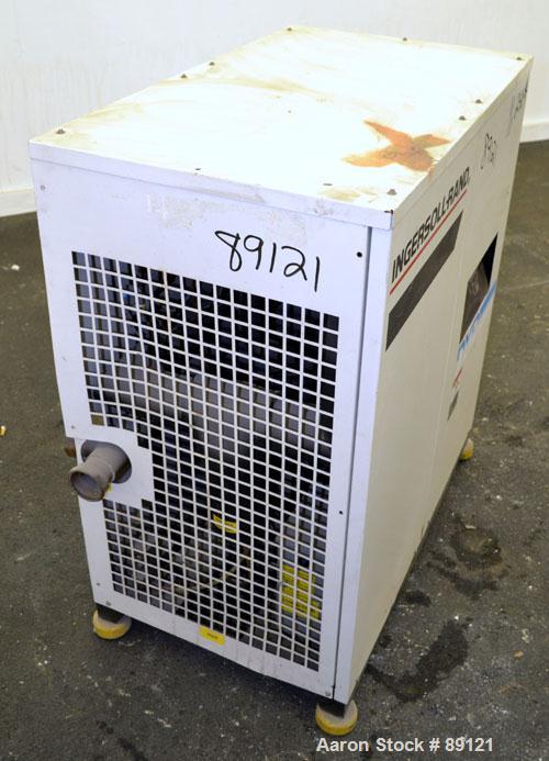 Used Ingersoll Rand Refrigerated Air Dryer, Model DXR140. Rated 140 cfm at approximately 35 degrees F. at 250 psi. Maximum inlet air temperature 130 degrees F.