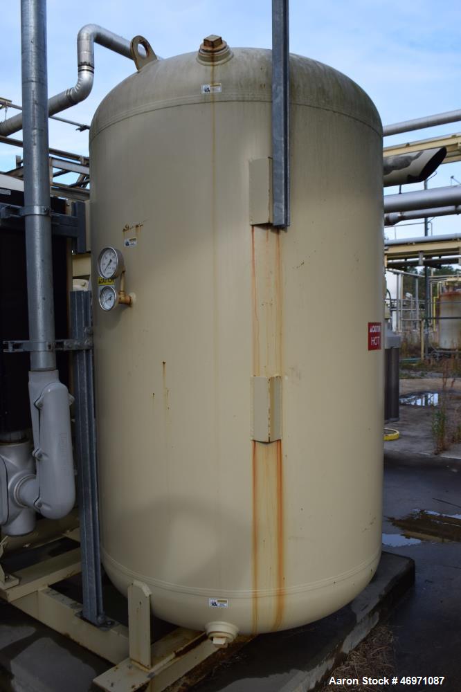 Used Ingersoll-Rand Heated Blower Desiccant Dryer, Model HB50004HN49S, Inlet Capacity 5000 SCFM. Desiccant 1633 kg per tower, 3/60/460 volt, maximum inlet air 150 psi at 120 degrees F. Serial# 525722...
