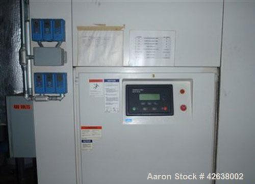 Used Ingersoll-Rand air compressor, model SSR-EPE300-2S, 300 hp, air cooled, manufactured 1994.