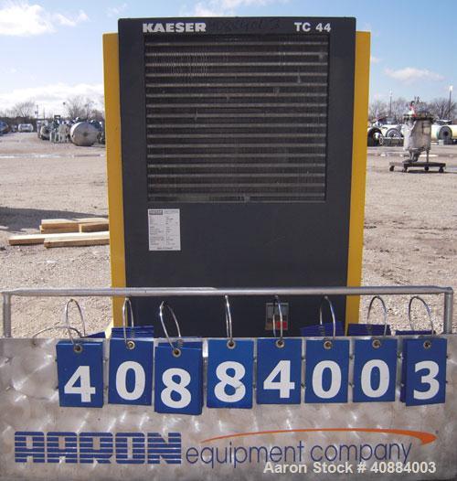 Used Kaeser Refrigerated Compressed Air Dryer, Model TC 44.  Rated 170 cfm at approximately 41 degrees F at 232 psi.  Built 2005.