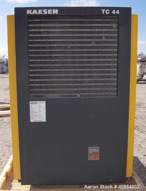 Used Kaeser Refrigerated Compressed Air Dryer, Model TC 44.  Rated 170 cfm at approximately 41 degrees F at 232 psi.  Built 2005.