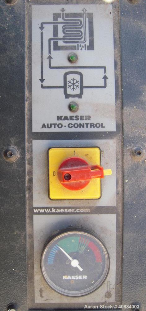 Used Kaeser Refrigerated Compressed Air Dryer, Model TC 44.  Rated 170 cfm at approximately 41 degrees F at 232 psi.  Built 2005.