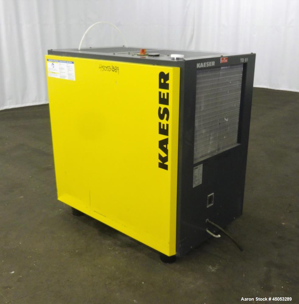 Used Kaeser Refrigerated Compressed Air Dryer, Model TD61.