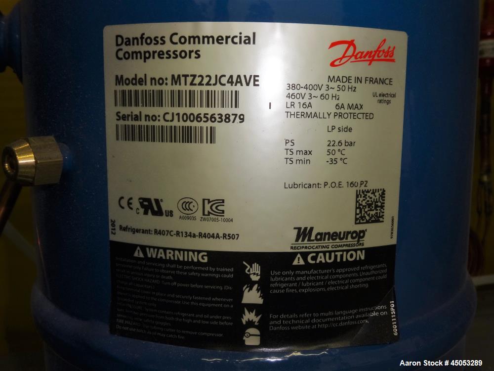 Used Kaeser Refrigerated Compressed Air Dryer, Model TD61.