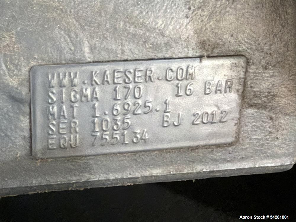 Used Kaeser ASD 25 Rotary Screw Air Compressor | 25 HP | 112 CFM @ 125 PSIG | Si