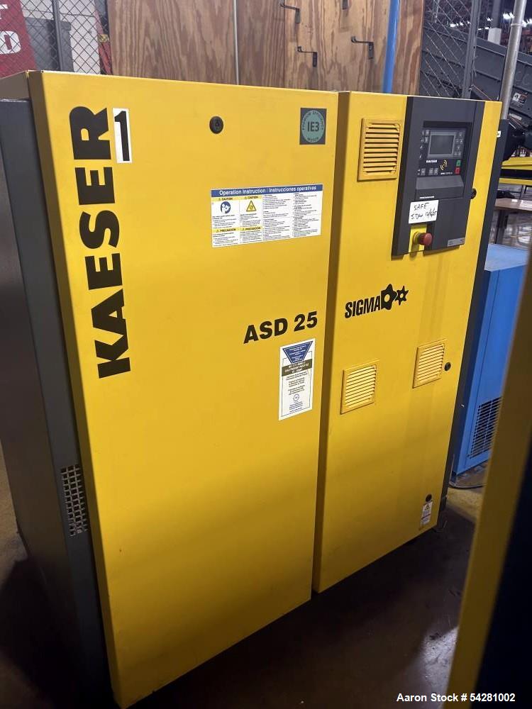 Kaeser ASD 25 Industrial Rotary Screw Air Compressor with Sigma Control 2 | 25 HP | 112 CFM