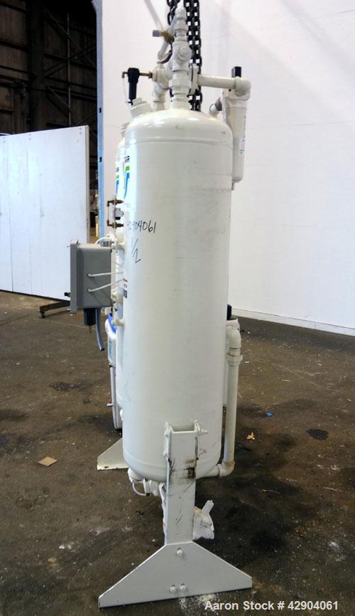 Used Van Air Systems Heatless Regenerative Desiccant Air Dryer, Model HL375-142. System is rated for 375 cfm at minimum 60 to a maximum of 150 psig, minimum/maximum inlet temperature 40 to 120 degree...