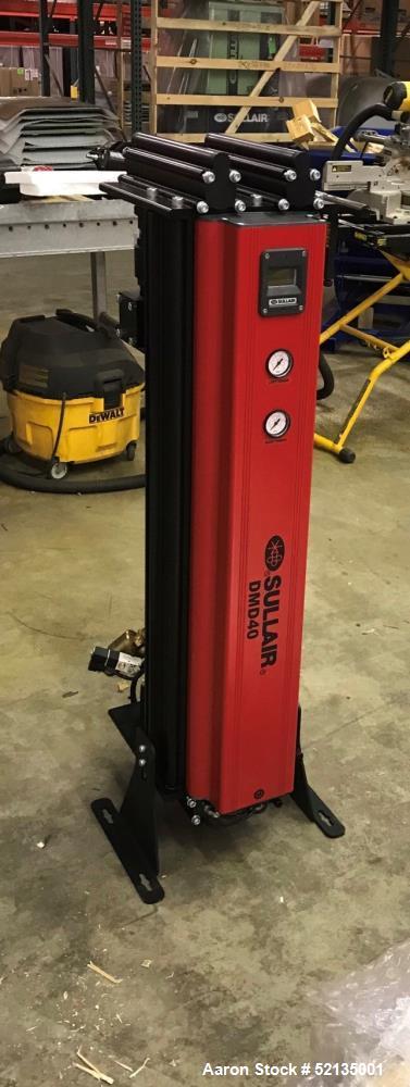 Unused in Box. Sullair Regenerative Air Dryer Product Series Desiccant Modular Dryer, Model DMD-40, Sullair Part Number 02250244-035. Vessel Diameter 5", Vessel Height 40", Vessel Thickness 1/3". Pur...