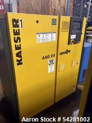 Kaeser ASD 25 Industrial Rotary Screw Air Compressor with Sigma Control 2 | 25 HP | 112 CFM