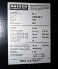 Used Kaeser Air Dryer, Model TD 61, 247 CFM. Serial# 1770, built 2011.
