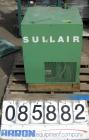 Used- Sullair Refrigerated Air Dryer, Model PDC-100AS. Rated 100 CFM at 100/125 PSI. Approximate 24 Oz charge of R12. 1-1/2