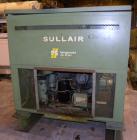 Used Sullair Refrigerated Air Dryer, model PSII-1000AC. Approximate 1000 cfm at 100/110 psi. Approximate 17 pound charge of R-22 refrigerant. 3/60/460 volt. Mounted on an I-beam frame.