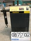 USED: Zeks heatsink refrigerated air dryer, model 400HSEA40F. Rated 400 scfm at 38 deg F, max working 300 psig. 4 pound charge of R22 refrigerant, 3/60/460 volt. Built 1987.