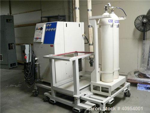Used Bauer Nitrogen Compressor, Model G120V. Manufactured 12/03 but was run only 5 hours.