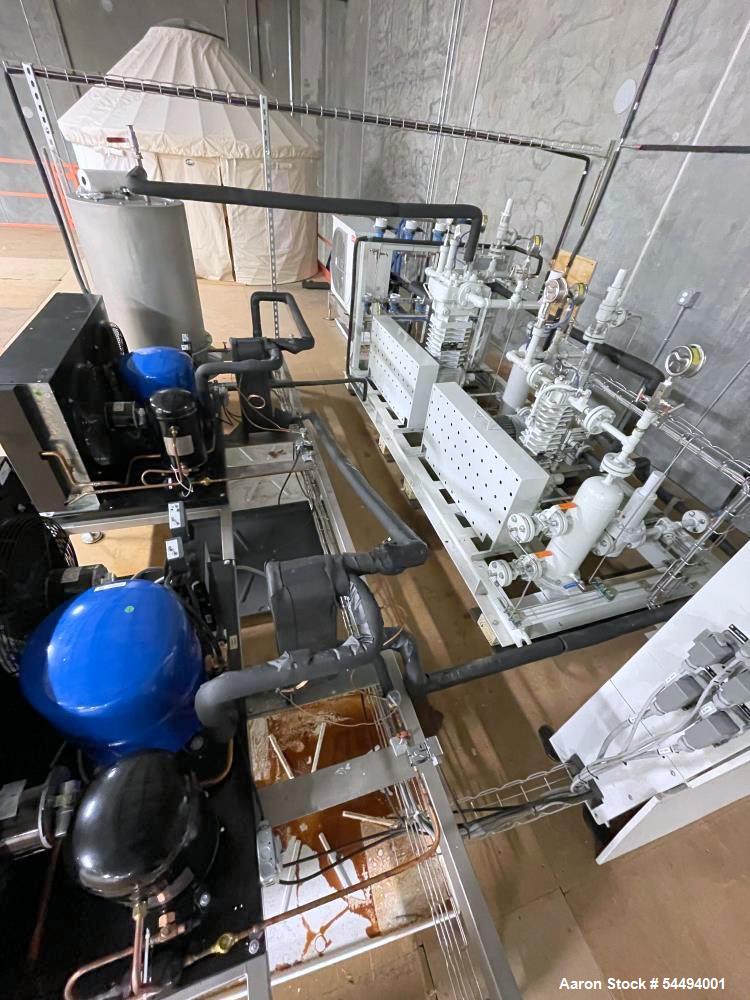 Used Blackmer CO2 Gas Compressor Skid with Glycol Cooling System | CO2 Liquefaction Package
