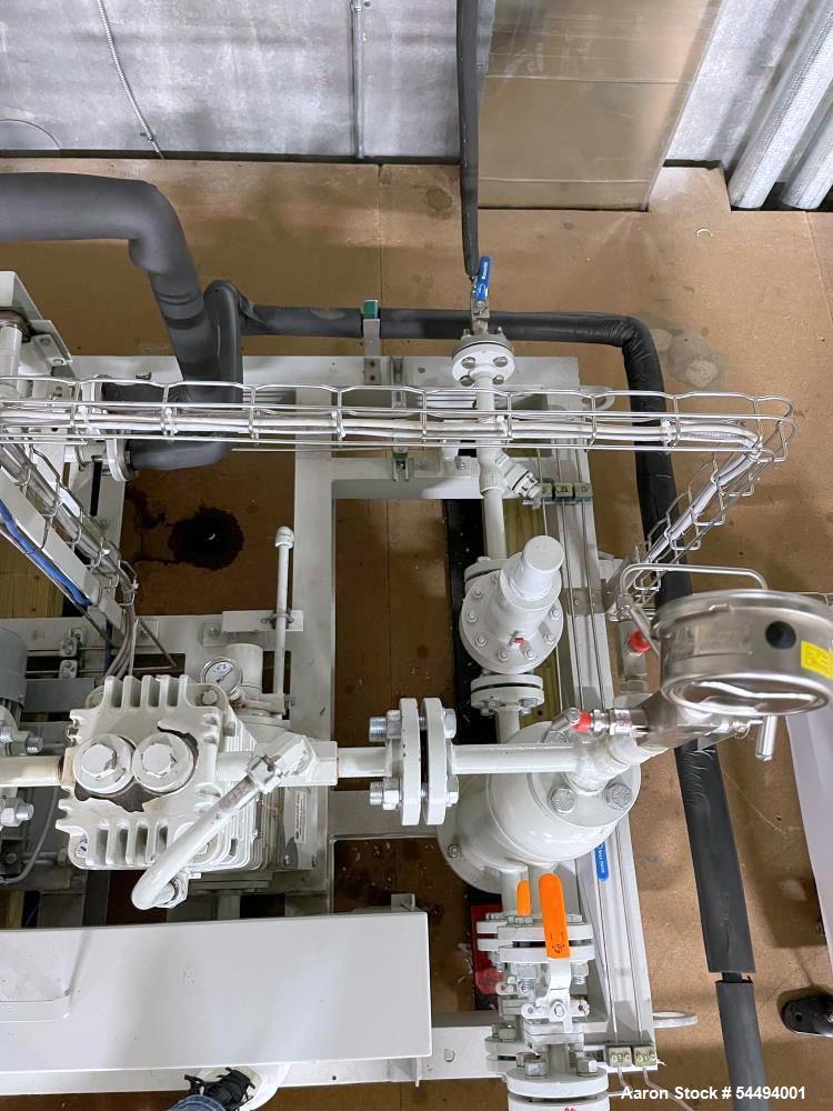 Used Blackmer CO2 Gas Compressor Skid with Glycol Cooling System | CO2 Liquefaction Package