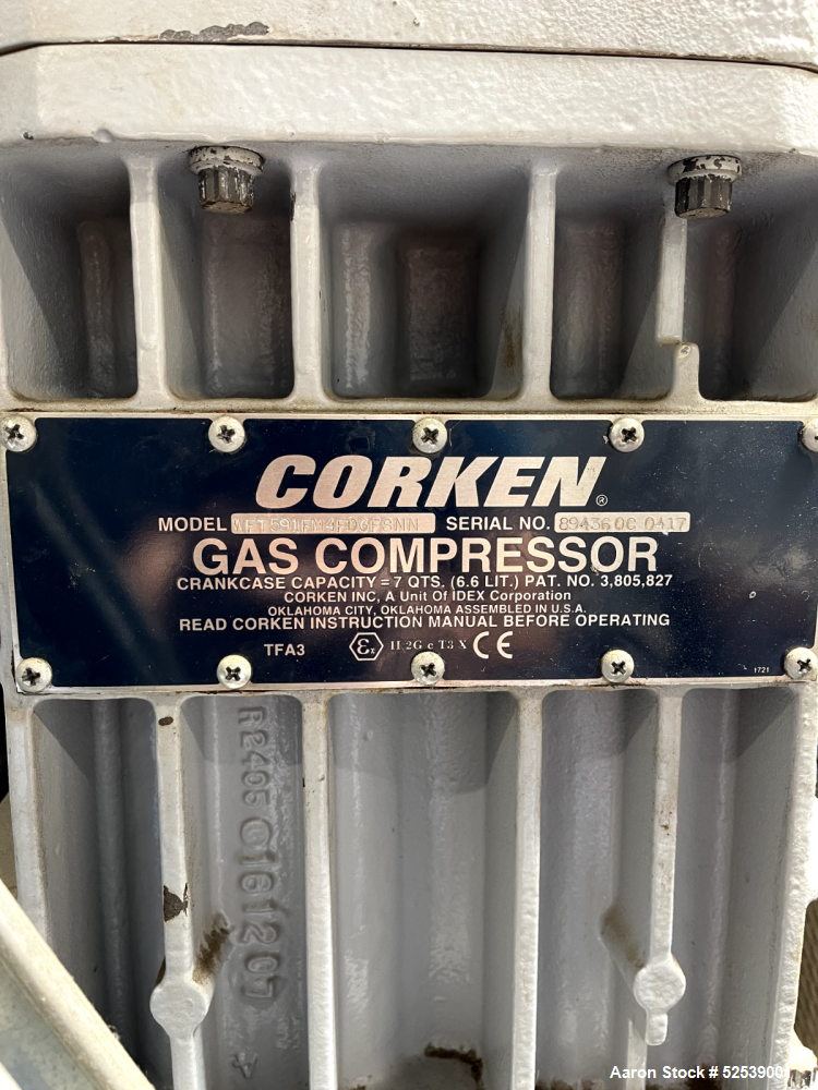 Used-Corken Gas Compressor