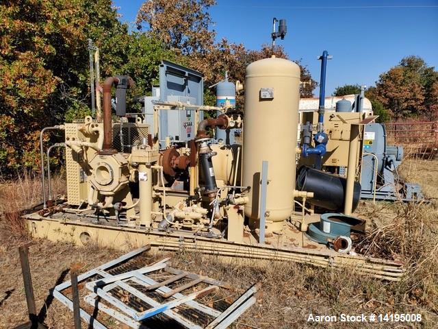 Used Gemini 125 HPSS CNG Gas Compressor – 4 Stage, 300 CFM, 125 HP, Complete System with Cascade, Dryer, Dispensers