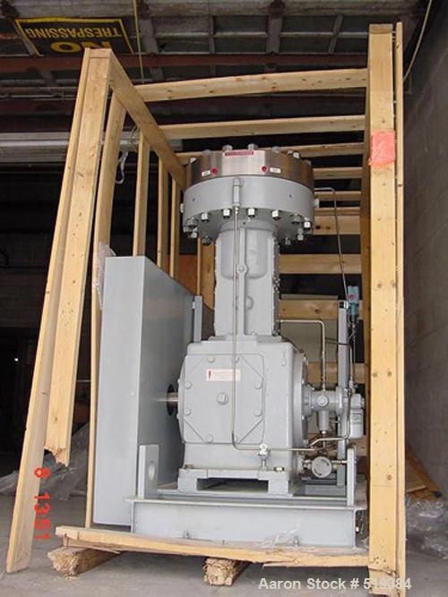 Unused-UNUSED: Pressure Products Industries nitrogen compressor, model 5180.130 psig max suction @ 100 deg F. Max discharge pressure 600 psig.44.8 specific gravity, 20 hp, 575 volt motor. Year 2000.