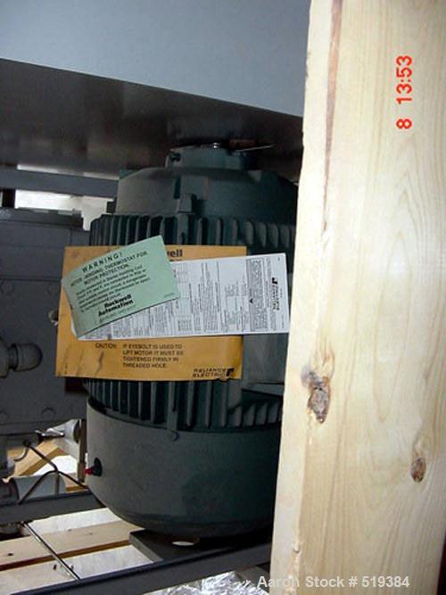 Unused-UNUSED: Pressure Products Industries nitrogen compressor, model 5180.130 psig max suction @ 100 deg F. Max discharge pressure 600 psig.44.8 specific gravity, 20 hp, 575 volt motor. Year 2000.