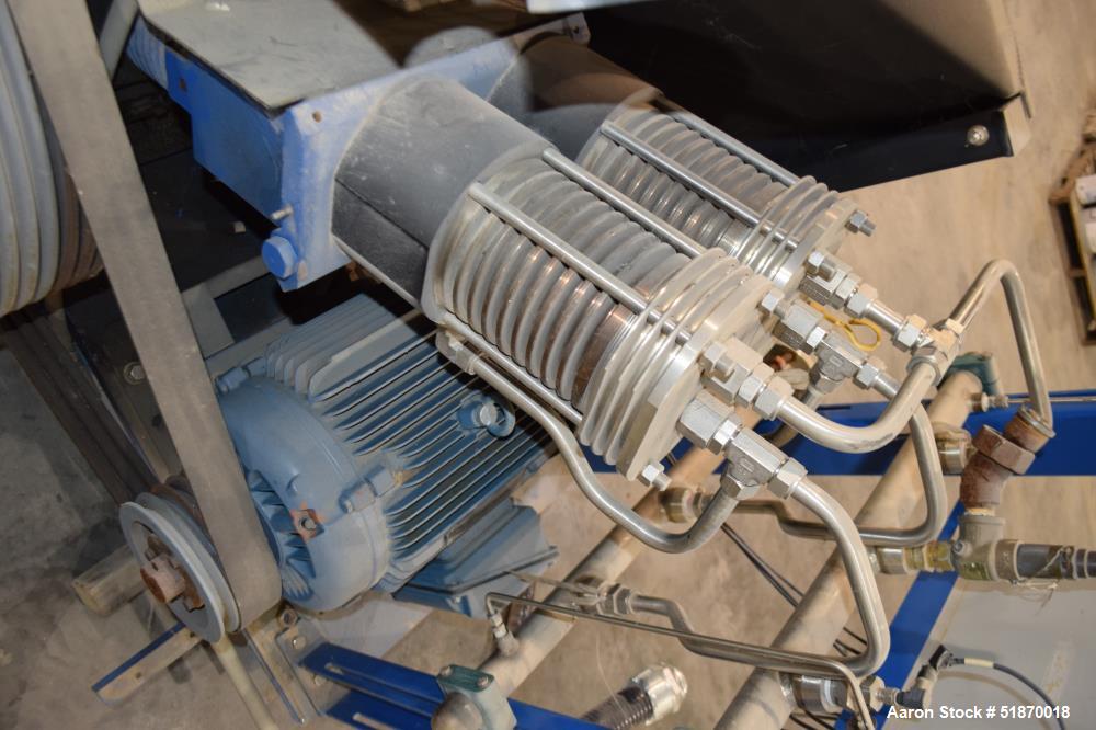 Used Rix Natural Gas Compressor. Approximate gas flow rate 120 SCFM, inlet 120 psig, inlet temperature 60 to 100 degrees F., discharge 275 psig, discharge temperature 60 degrees F.. Driven by a 25hp,...