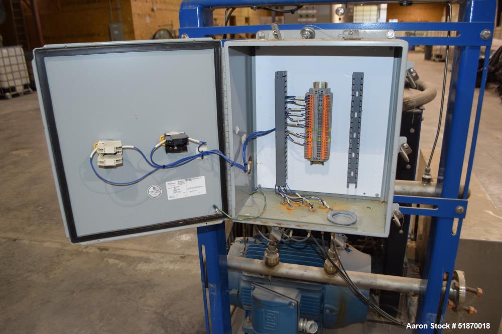 Used Rix Natural Gas Compressor. Approximate gas flow rate 120 SCFM, inlet 120 psig, inlet temperature 60 to 100 degrees F., discharge 275 psig, discharge temperature 60 degrees F.. Driven by a 25hp,...