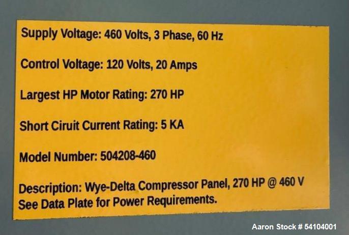Used Sauer WP6208 BasSeal Helium Compressor | 1000 m³/h | 53.8 Barg | 270 HP | 2023