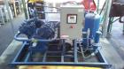 Used- Quincy Natural Gas Compressor, Model 4125NG. Air-cooled, Weg W22 230/460 volt 15 horsepower, 1765 rpm motor. Oil reser...