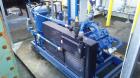 Used Quincy Natural Gas Compressor, Model 4125NG. Air-cooled, Weg W22 230/460 volt 15 horsepower, 1765 rpm motor. Oil reservoir, digital control panel. Current configuration 25 p.s.i. Can be configur...