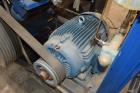 Used-Rix Natural Gas Compressor. Approximate gas flow rate 120 SCFM, inlet 120 psig, inlet temperature 60 to 100 degrees F.,...