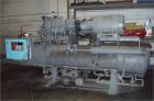 Used FES Mycom Ammonia Screw Compressor, model 575B-ME. 250 hp booster, manufactured 1990, 20,900 hours.