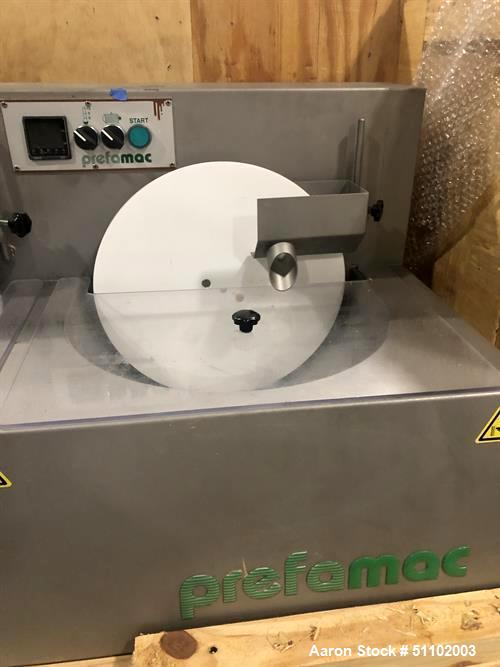 Used Prefamac COMPACT 3 in 1 Type II Chocolate Moulding Machine.