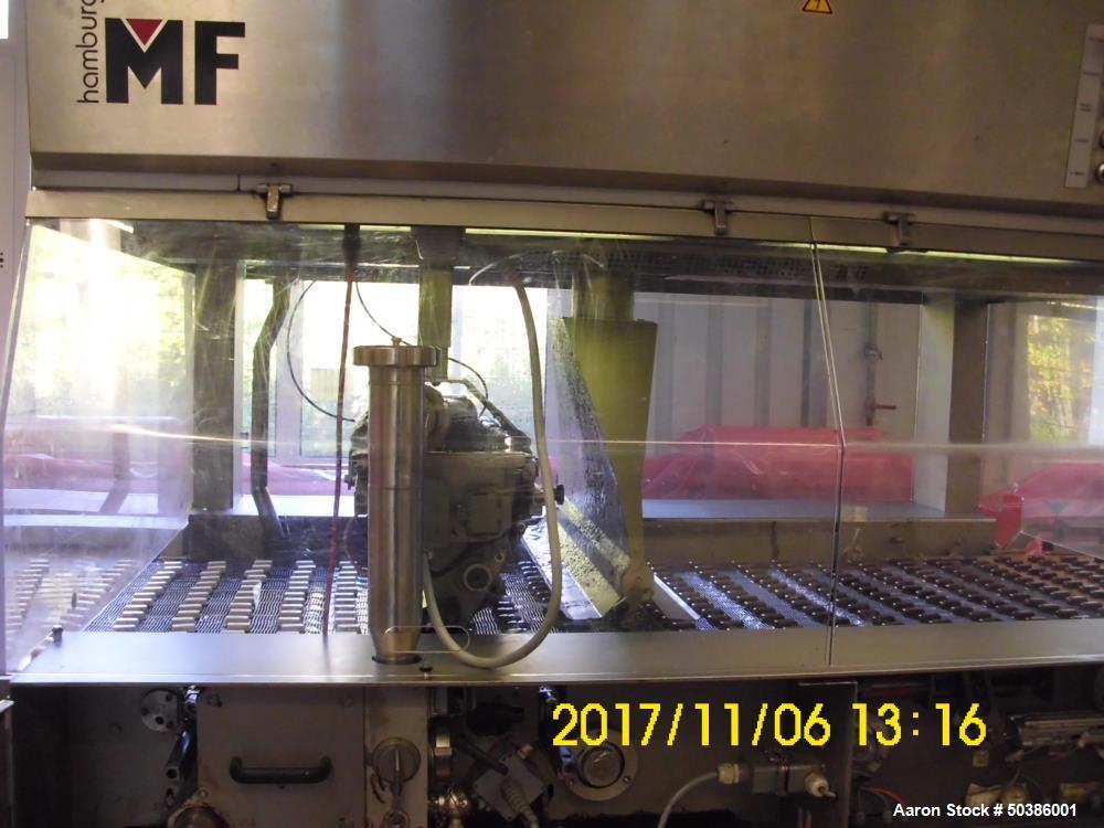 Used MF-Hamburg GmbH Precision Enrobing Machine for Uniformed Coating