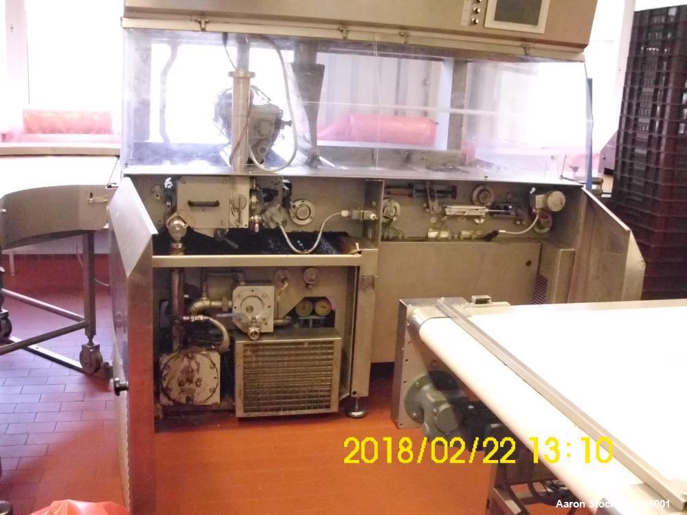 Used MF-Hamburg GmbH Precision Enrobing Machine for Uniformed Coating