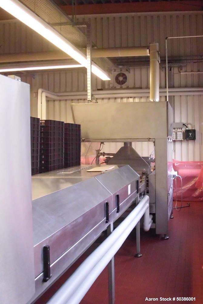 Used MF-Hamburg GmbH Precision Enrobing Machine for Uniformed Coating