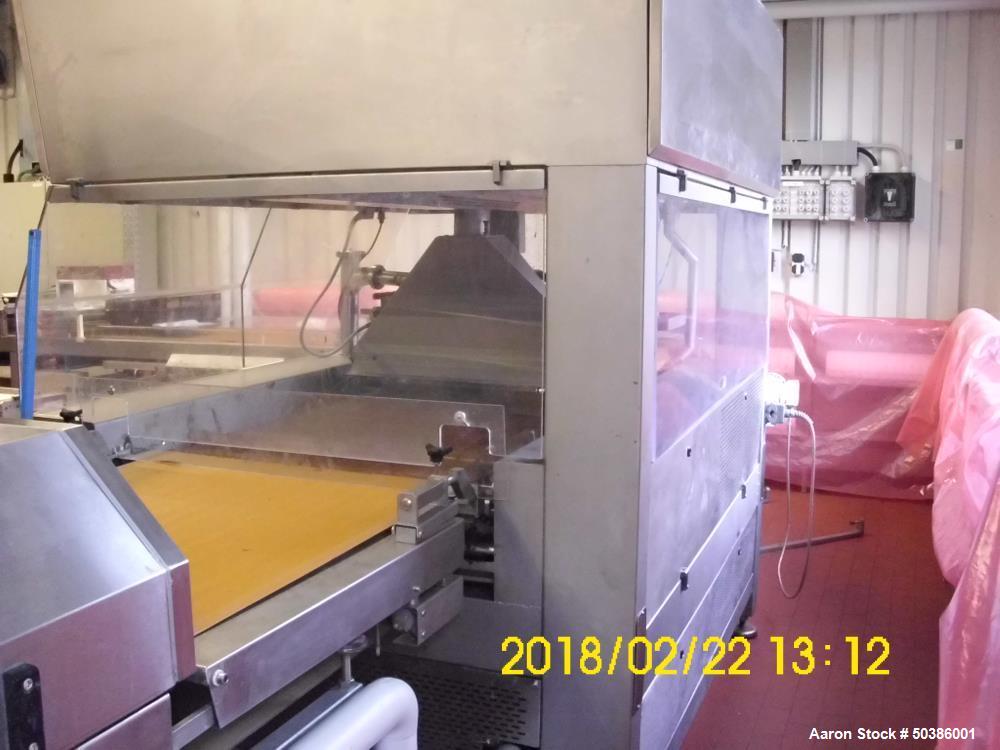 Used MF-Hamburg GmbH Precision Enrobing Machine for Uniformed Coating