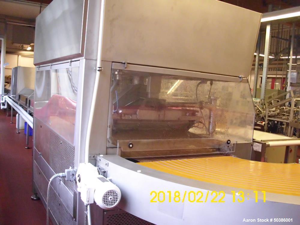 Used MF-Hamburg GmbH Precision Enrobing Machine for Uniformed Coating