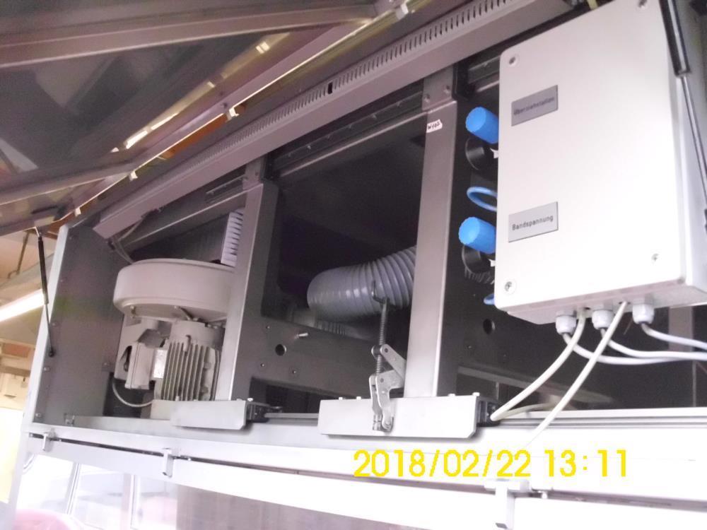 Used MF-Hamburg GmbH Precision Enrobing Machine for Uniformed Coating