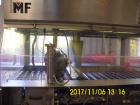 Used MF-Hamburg GmbH Precision Enrobing Machine for Uniformed Coating