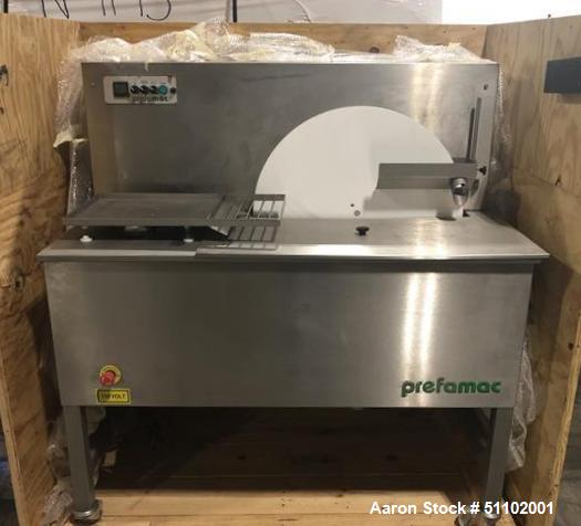 Used Prefamac 80kg Chocolate Moulding Machine, Type II.
