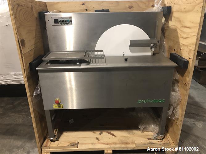 Used Prefamac 80kg Chocolate Moulding Machine, Type II.