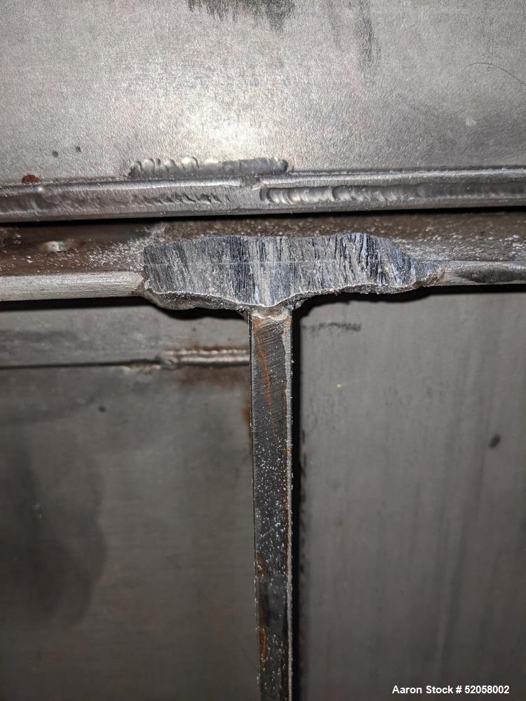Used Jacketed Double Spiral Ribbon Blender / Chocolate Melter, 304 Stainless Steel. Approximate 40 Cubic Feet working capacity. Jacketed trough approximately 36" wide x 60" long x 42" deep. Jacket ra...