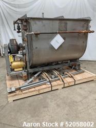  Jacketed Double Spiral Ribbon Blender / Chocolate Melter, 304 Stainless Steel. Approximate 40 Cubic...