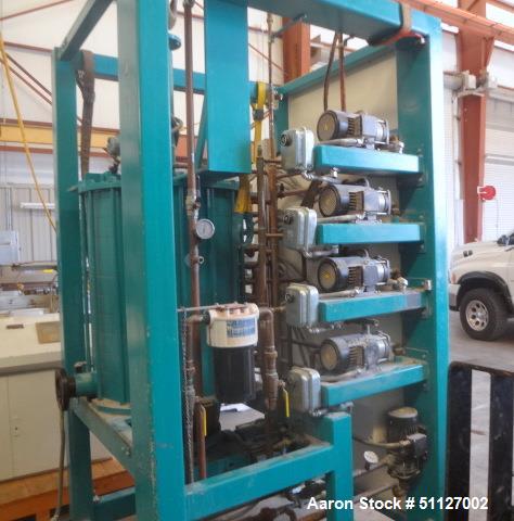 Used Aasted AMK 2000 Vertical Chocolate Tempering Machine.