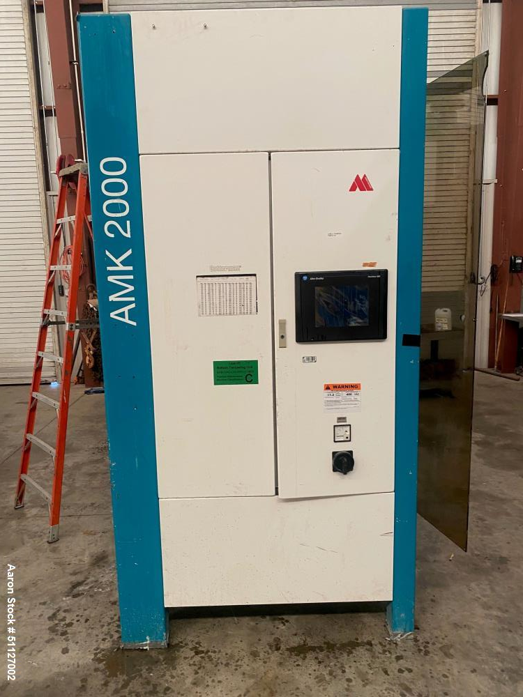 Used Aasted AMK 2000 Vertical Chocolate Tempering Machine.