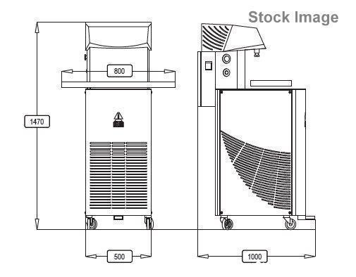 Selmi Chocolate Machinery Tempering Unit, Model Plus Ex
