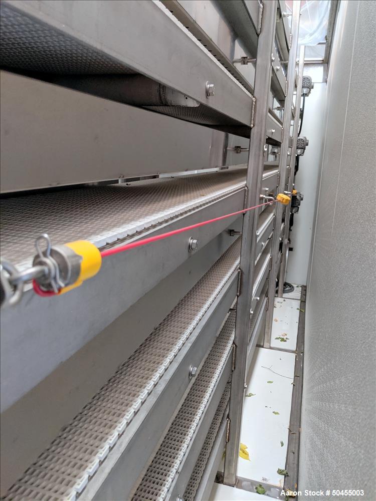 Used Latini 7-Tier (6) Rope Cooling Conveyor