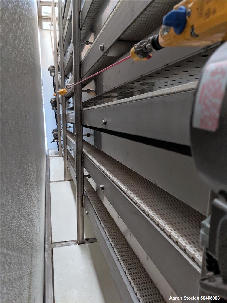 Used Latini 7-Tier (6) Rope Cooling Conveyor