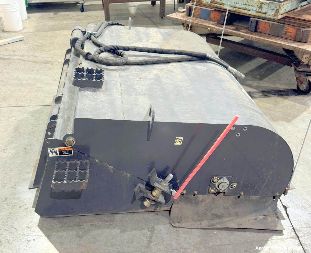 Used Paladin Sweepster 21572M-0022 72" Skid Steer Sweeper Box Broom Attachment
