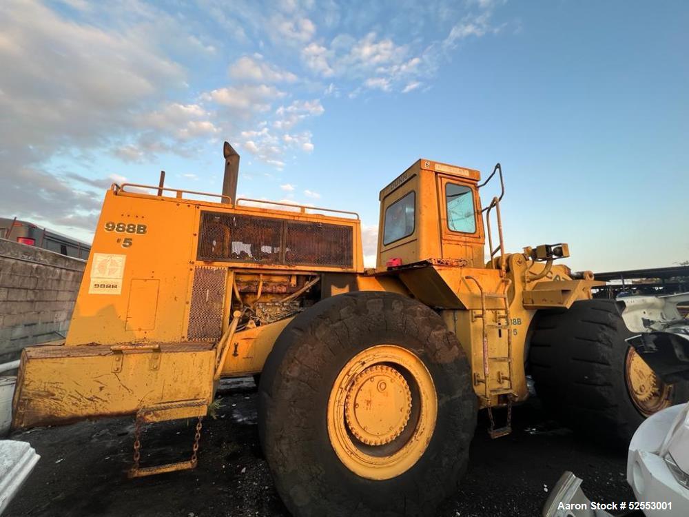 Used Caterpillar 988B Wheel Loader – Heavy-Duty Loader | Model #5 | Built 1989 | CAT Performance & Reliability